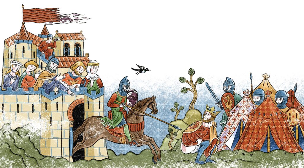 Amuestra ilustración de Los Reis de Llión